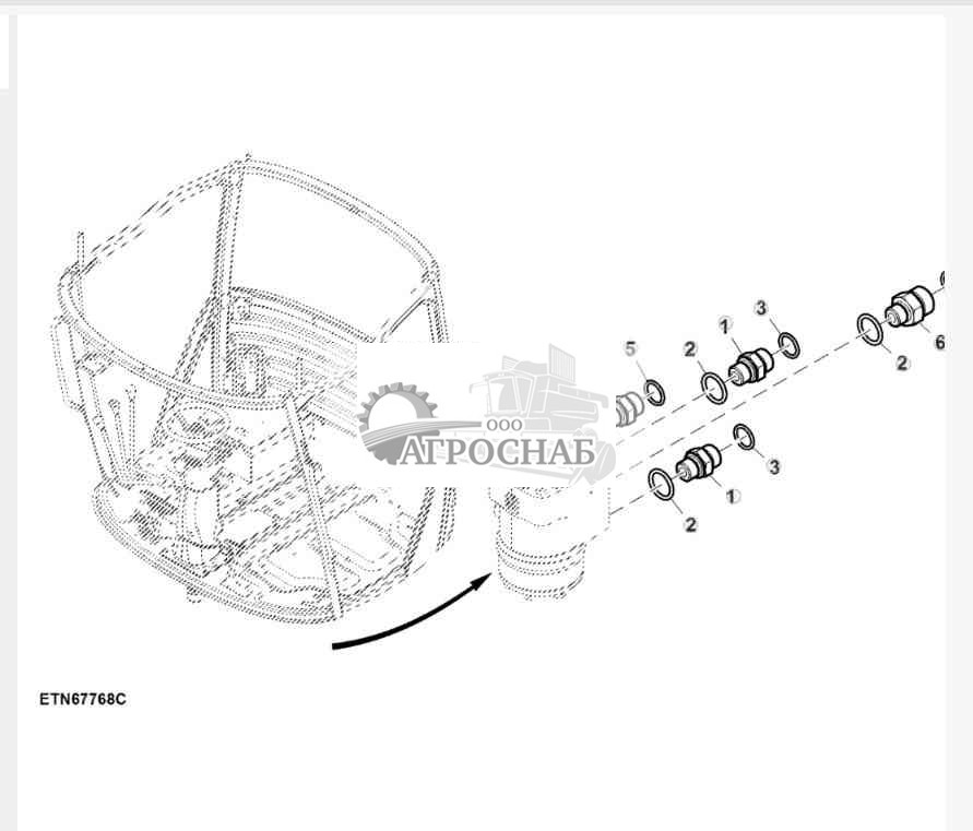Гидравлические компоненты, ручное рулевое управление 